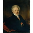 thumbnail image 2 of Joseph Krafft 15x18 Black Ornate Wood Framed Double Matted Museum Art Print Titled - Portrait, 2 of 5