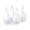 White, variant on SYMOID Women's Plus Size 36C Beige Bras 2 Pack - Everyday Comfortable, Supportive with Lace & Adjustable Straps