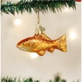 thumbnail image 2 of Old World Christmas Fish Collection Glass Blown Ornaments for Christmas Tree Goldfish, 2 of 5
