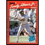 1990 Donruss Sandy Alomar Jr. #30 Baseball Card San Diego Padres San Diego Padres MLB Baseball Trading Card