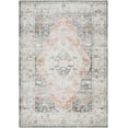 thumbnail image 2 of Hauteloom Jasna Living Room, Bedroom Machine Washable Area Rug - Traditional - Light Gray, Warm Gray, Sterling Gray - 18" Sample, 2 of 8