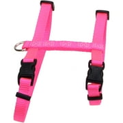 Figure H Adjustable Nylon Cat Harness, Neon Pink