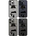 thumbnail image 3 of Case for iPhone 15 Pro Max, [10ft 4X Military-Grade Drop Protection] Durable & Shockproof Phone Case Cover Design for iPhone 15 Pro Max - Hidden Black Cat - Clear Black, 3 of 6