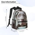 thumbnail image 2 of Easygdp Adorable Puppy Portrait Mochila Casual para Portátil, Mochila para Escuela, Viajes, Negocios, 2 of 6