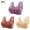 Coffee, variant on Iyufng Bras for Women Plus Size,Push Up Wireless Bra Front Closure,3PC Sexy Front Buckle for Middle-Aged and Elderly Underwear Soft Cotton Tank Top Without Steel Ring Printed