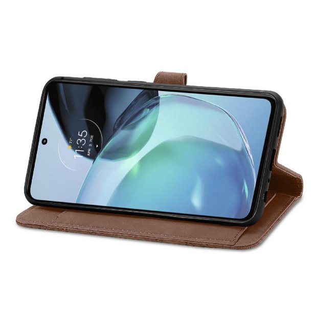 Funda billetera anti-golpes para GANGXUN MOTO G72 , ideal para día a día y trabajo