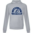 thumbnail image 2 of Men's Levelwear Gray Tampa Bay Lightning Relay Banner Arch Pullover Hoodie, 2 of 3