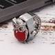 thumbnail image 4 of Reloj con anillo NikouMX de Cuarzo para dedo Estilo Casual color blanco rojo negro, 4 of 8