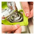 thumbnail image 5 of SPRING PARK 2Pcs Kitchen Sink Drain Bag Candy Sponge Holder Organizer Bathroom Hanging Strainer Storage Holder Bag Sponge Towel Draining Rack Cleaning Brush Toothbrush Holder Organizer, 5 of 6