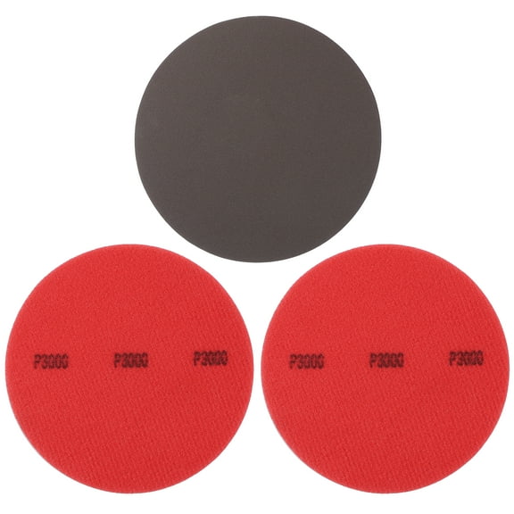 Bowling Ball Sanding Pads, Hook and Loop Sanding Sponge Discs for Resurfacing - Grit 3000 & 5 Inch & 3 Pack