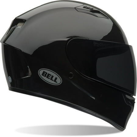 Bell Racing Qualifier Solid Gloss Black Adult Helmet XS-XXL Clear