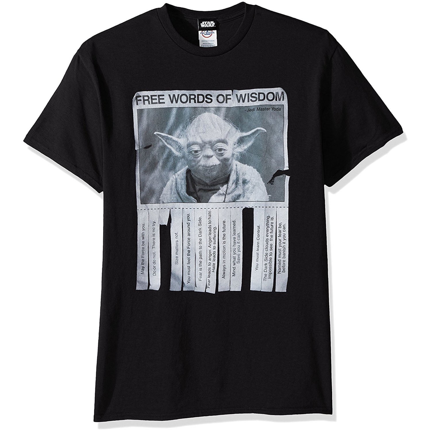 yoda t shirt walmart