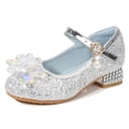 thumbnail image 1 of Zapatos de tacón alto para niñas, moda de primavera y otoño, zapatos de princesa para niñas, zapatos de cristal para niños, zapatos para niños, 1 of 6