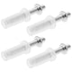 thumbnail image 5 of Kit de 4 piezas de herrajes para puertas plegables con pivotes superiores, repuestos para puertas corredizas de armario, 5 of 8