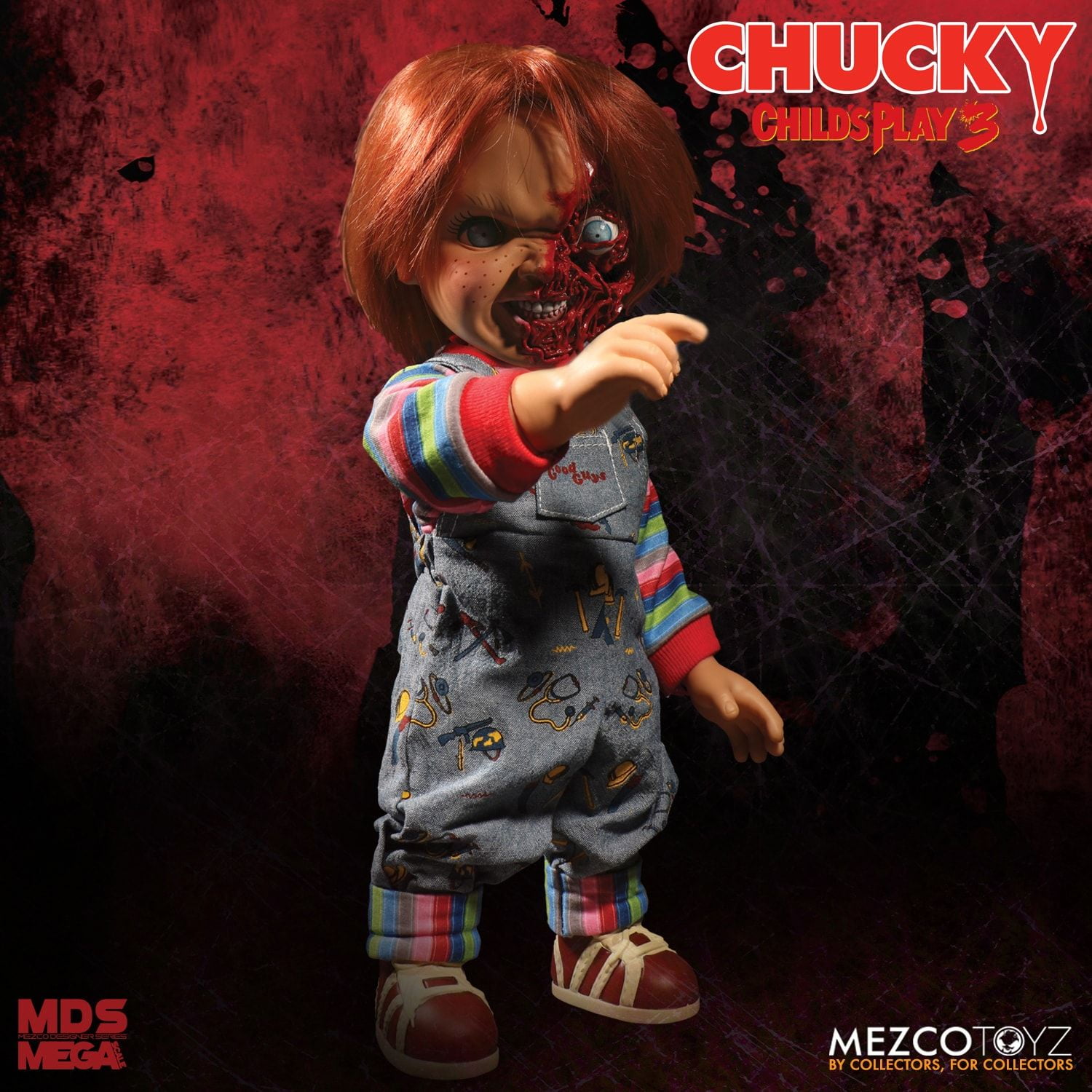 child's play 3 talking pizza face chucky