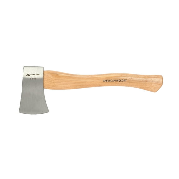 Ozark Trail Hatchet Axe, 1.25 lb, Wooden Handle, Camping and Outdoor Use