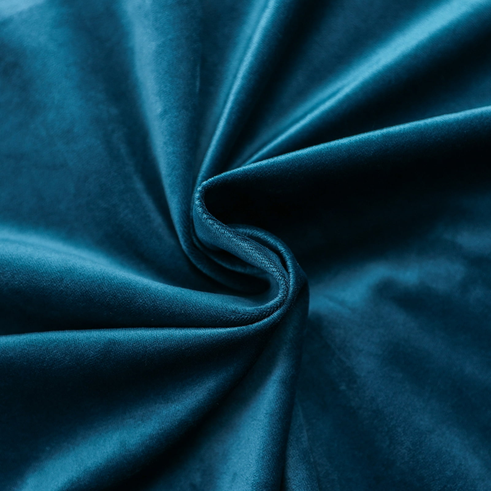 Pleasant Boulevard Velvet Blackout Curtains, 2 Panels, 52" x 95", Teal