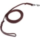 thumbnail image 2 of Brown Leather Dog Leash 7/6/5 Feet Belt Rope Leather Pet Running Walking (1.6M), 2 of 5
