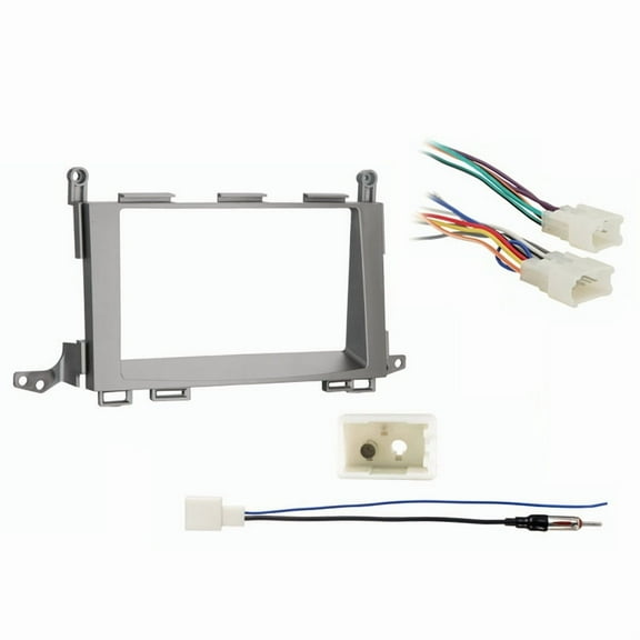Toyota Venza 2013-2015 Double DIN Stereo Harness Radio Install Dash Kit Package