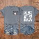 thumbnail image 2 of Camisetas de Manga Corta para las Mujeres Carta Impresa Doble Cara Suelta Tee, Casual Vintage Verano Top Mujeres, 2 of 3