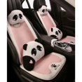 thumbnail image 2 of Reposacabezas de coche con soporte para la cintura 2024, nuevo reposacabezas de coche con dibujos animados, almohada protectora para el cuello, bonito respaldo de panda de peluche, soporte lumbar, 2 of 5