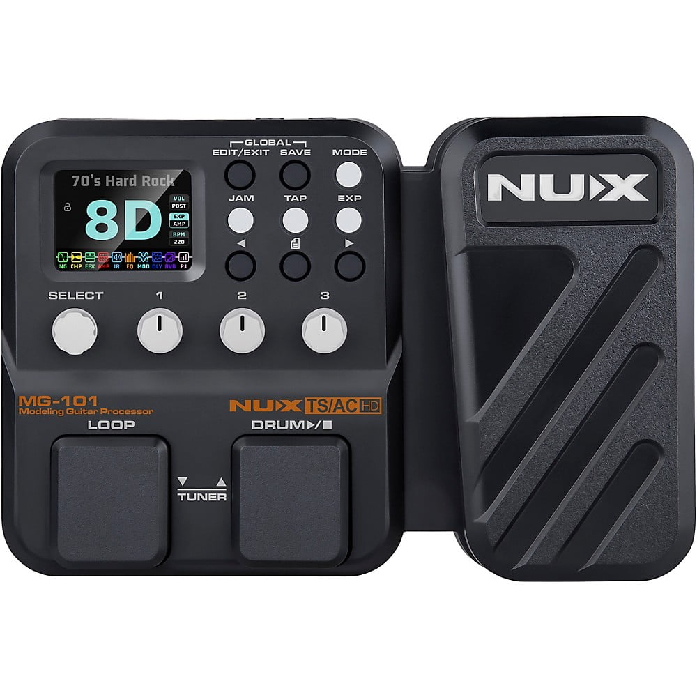 Zoom G1X Four Guitar Effects Processor with Built-In Expression