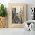 thumbnail image 6 of Vintage Views of Venice IV - Framed Print w/glass - Natural Wood, 6 of 8