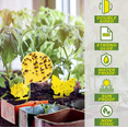 thumbnail image 5 of Visland 20Pcs Yellow Sticky Trap Flying Insect Sticky Gnat Catcher Dual-Sided for Flies, Aphids, Fruit Fly Indoor and Outdoor, 5 of 5