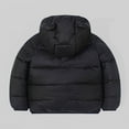 thumbnail image 3 of Pandaie Baby Boys Girls Winter Coats Toddler Bear Hoods Down Jacket Infant Fleece Snowsuit Light Puffy Padded Outwear 3T 4T 5T Black 3-4 Years, 3 of 8