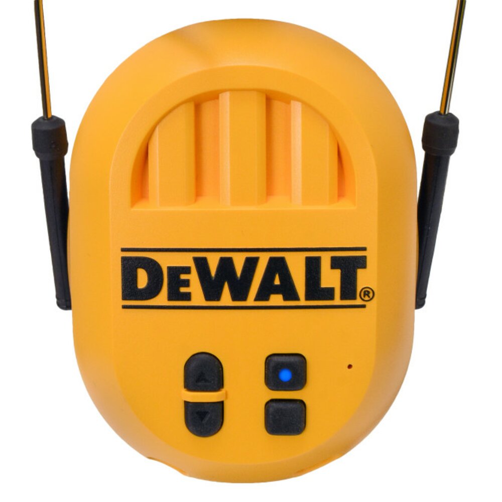 Dewalt-DPG17 Bluetooth Wireless Rechargeable Headphones w/High Fidelity  Speakers