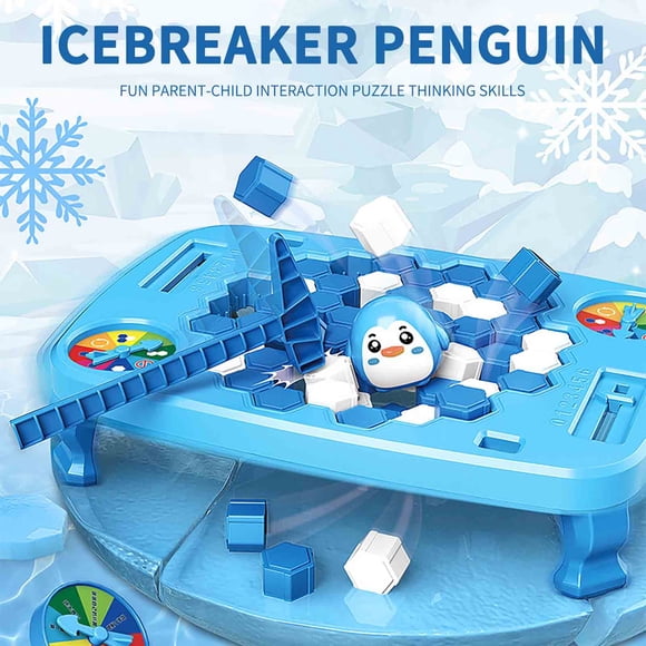 YEYDS Green Strike Penguin Casse-Glace Casse-Tête Interactif Parent-Enfant Grand Jeu de Société, Jouet Casse-Tête Amusant pour Enfants, Jeu Familial pour Garçons et Filles Liquidation Ventes Aujourd'hui Offres Prime