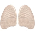 thumbnail image 2 of Shoe Inserts For Women Heel Pads For Shoes Clear Heels Silicone Gel Forefoot Cushions Non Slip Toe Pads Shoe Fillers For Too Big Shoes High Heels Comfort Insoles Reusable Pressure Relief Pads, 2 of 9