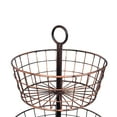thumbnail image 2 of BirdRock Home Metal 3-Tier Wire Fruit Basket - Oil Rubbed Bronze, 2 of 6