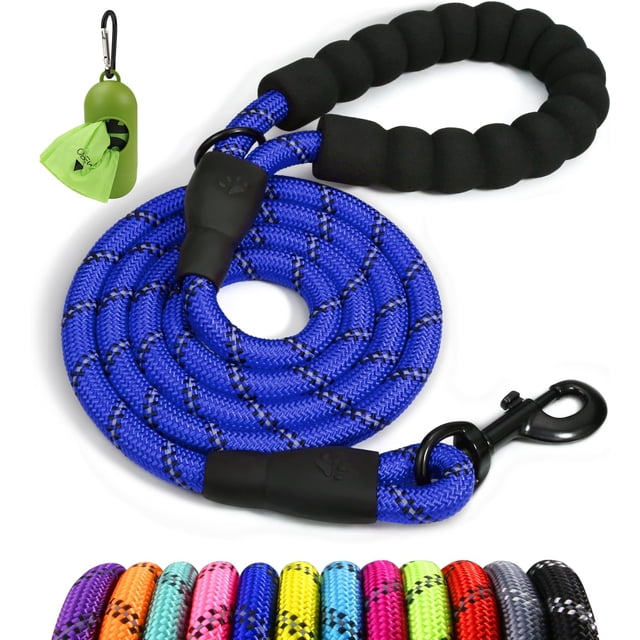 1 dog leash, comfortable padded handle, high reflection light, suitable for medium and large dogs