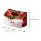 thumbnail image 2 of 2 cajas porta rollos de papel higiénico con funda navideña para pañuelos y toallas de papel, 2 of 5
