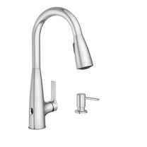 Haelyn Touchless Single-Handle Pull-Down Sprayer Kitchen Faucet with MotionSense Wave and Power Clean in Chrome