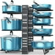 thumbnail image 1 of Organizador para ollas y sartenes ORDORA, 8 niveles, estante para ollas y almacenamiento, 1 of 5