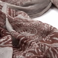 thumbnail image 3 of Premium Viscose Vintage Paisley Print Frayed End Scarf, 3 of 3