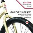 thumbnail image 2 of 26-Inch Step-Through Cruiser Bike, Tracer ACE, Vanilla, Coaster Brake, 2 of 5