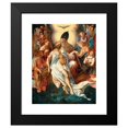thumbnail image 2 of Michiel Coxie 12x14 Black Modern Framed Museum Art Print Titled - The Holy Trinity, 2 of 5