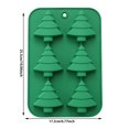 thumbnail image 3 of XINGAG Christmas Silicone Mold, Christmas Chocolate Mold, Candy Tray Baking Mold for Candy, Jello, Ice Cubes, Wax Melts, Soap & Candle Making, 3 of 6
