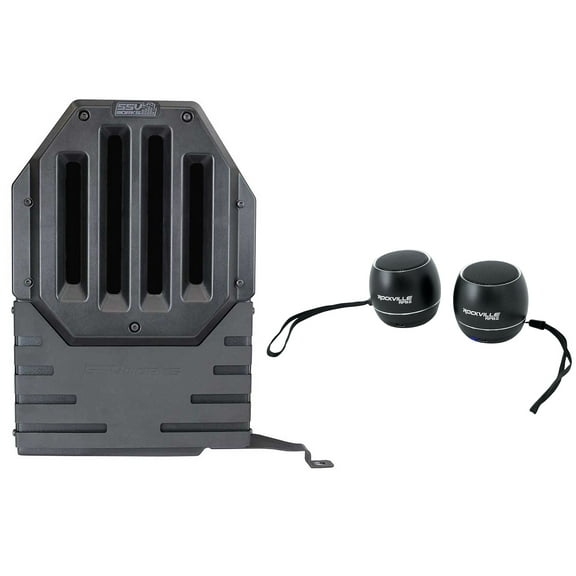 SSV 10" Subwoofer Box Sub Enclosure For 2017-Up Jeep Wrangler JL 4 Door Earbuds