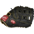 thumbnail image 2 of Manopla de primera base de béisbol Rawlings R9 12.5 Modified Pro H Web, 2 of 9