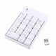 thumbnail image 2 of Teclado Numérico USB, Teclado Numérico USB Numpad 18 Teclas Mini Teclado Con Alcance De 10m Para Laptop Plug And Play Compacto Alimentado Por Batería AAA, 3.1 X 4.7 X 0.9, 2 of 7
