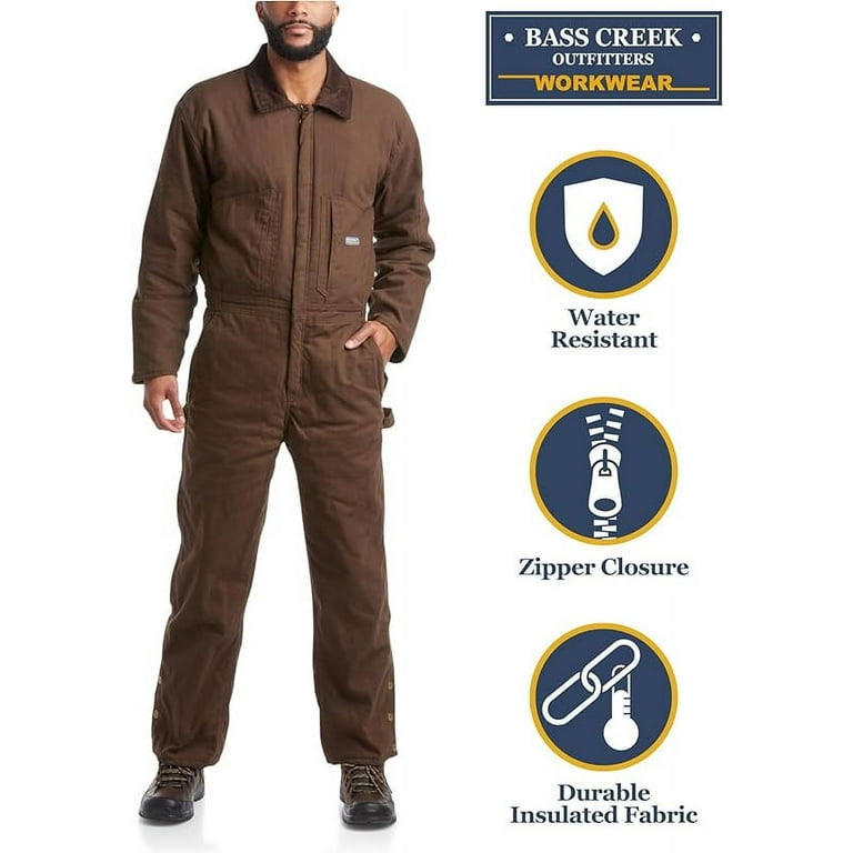 mens quilted overalls