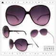 thumbnail image 2 of Womens Oversized Thin Plastic Butterfly Designer Fashion Chic Sunglasses Burgundy - Purple, 2 of 8