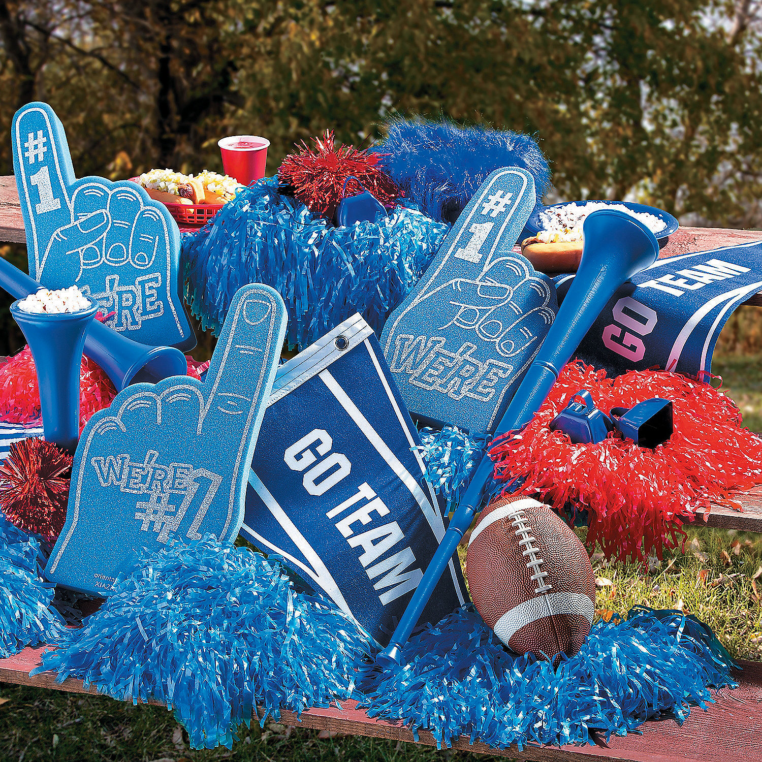 Dallas Cowboys #1 Foam Finger Keychain