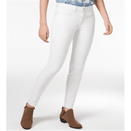 William Rast Women's the Perfect Skinny Released Hem Jeans White Size 25