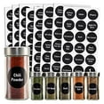thumbnail image 2 of 144 Round Spice Jar Labels Preprinted, Chalkboard Seasoning Label Stickers + Numbers for Kitchen Organization and Storage (Water Resistant), 2 of 10