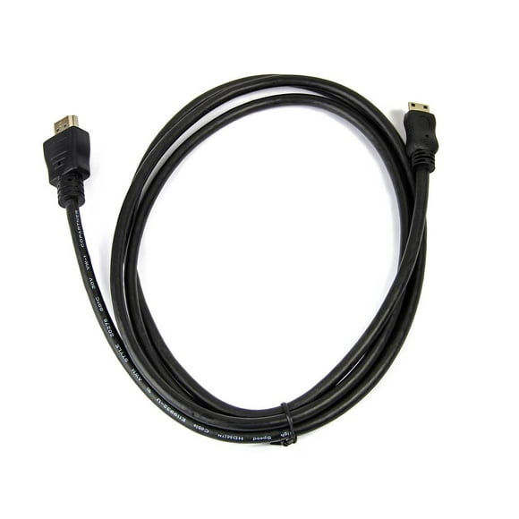 Cable Mini HDMI macho a HDMI macho Manhattan Blindado Negro 1.8 m 304955